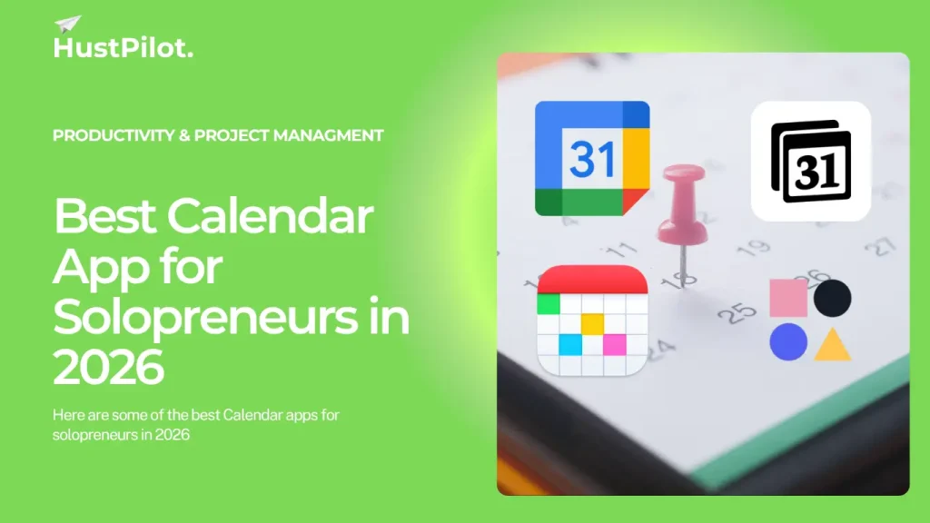 Featured image for the Best Calendar App for Solopreneurs in 2026.