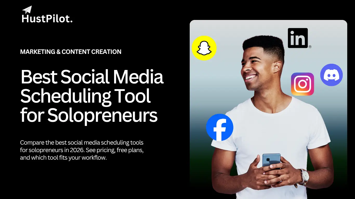 Best Social Media Scheduling Tool for Solopreneurs in 2026