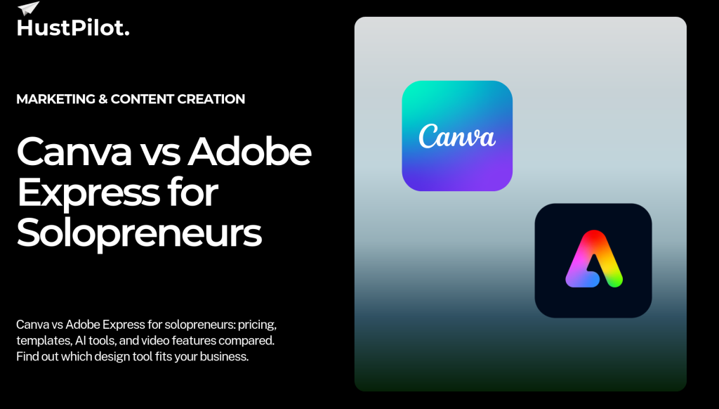 canva vs adobe express for solopreneurs