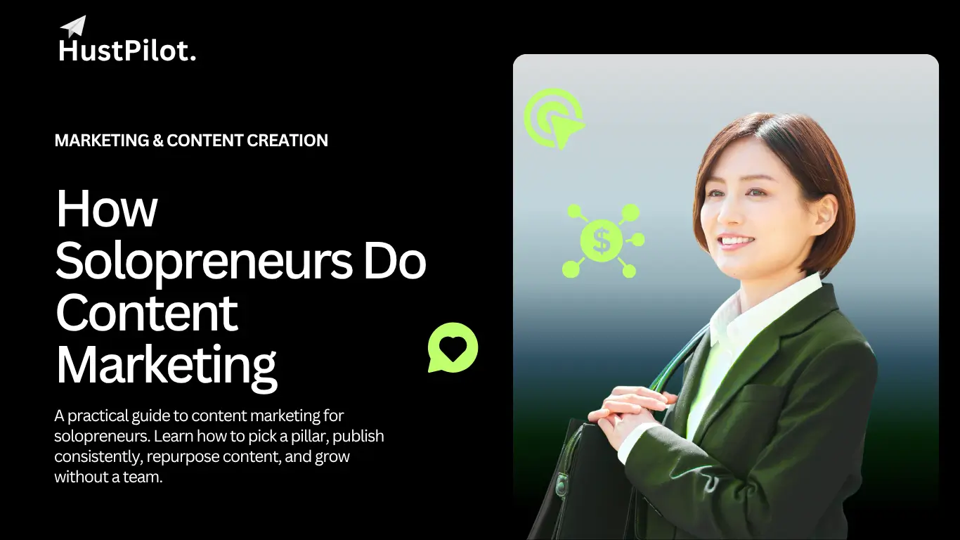 How Solopreneurs Do Content Marketing (Without a Team or a Big Budget)